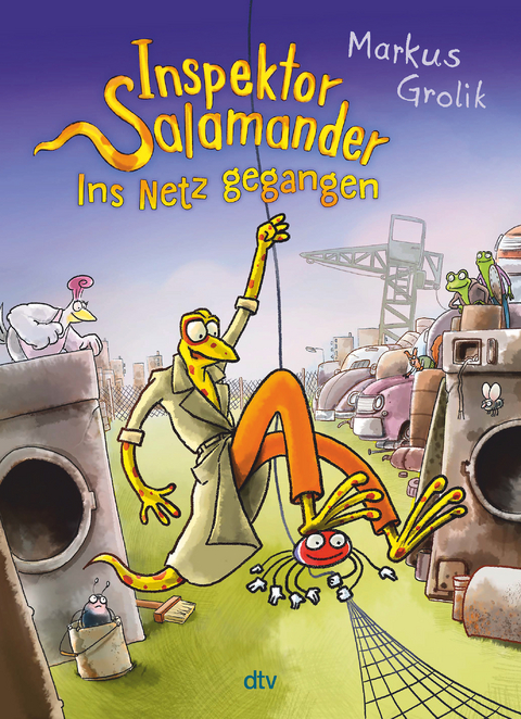 Inspektor Salamander &ndash; Ins Netz gegangen - Markus Grolik
