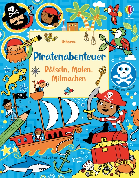 Piratenabenteuer &ndash; R&auml;tseln, Malen, Mitmachen