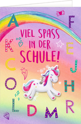Gru&szlig;karte - Viel Spa&szlig; in der Schule!