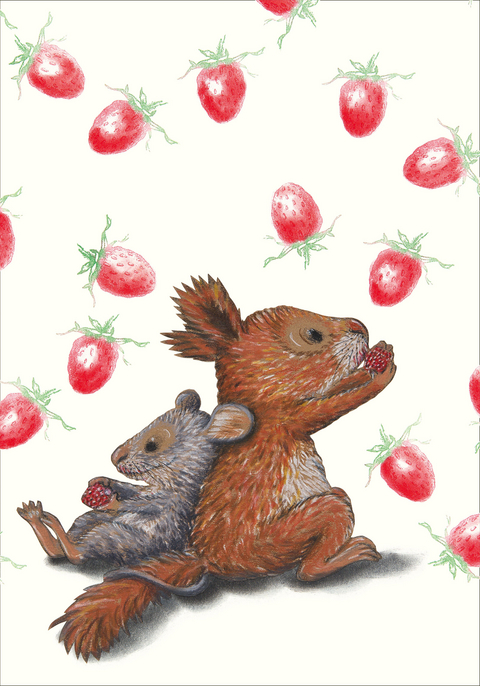 Dinner for two Postkarte Postkarte VE 1 = 10 - Kathrin Sch&auml;rer