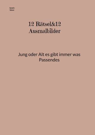 12 Rätsel&12 Ausmalbilder