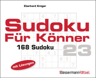 Sudoku für Könner 23 (5 Exemplare à 2,99 €)