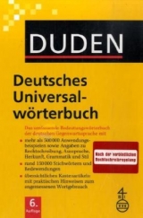 Duden - Deutsches Universalw&ouml;rterbuch - 