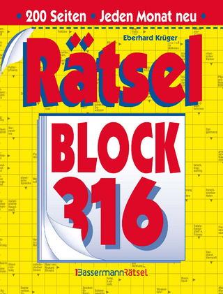 Rätselblock 316 (5 Exemplare à 2,99 €)