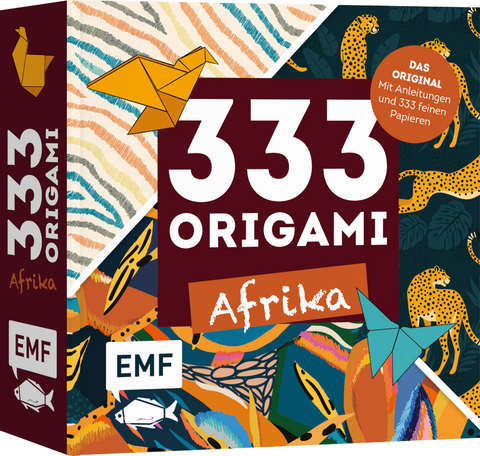 333 Origami &ndash; Faszination Afrika &ndash; Farbenfrohe Papiere falten