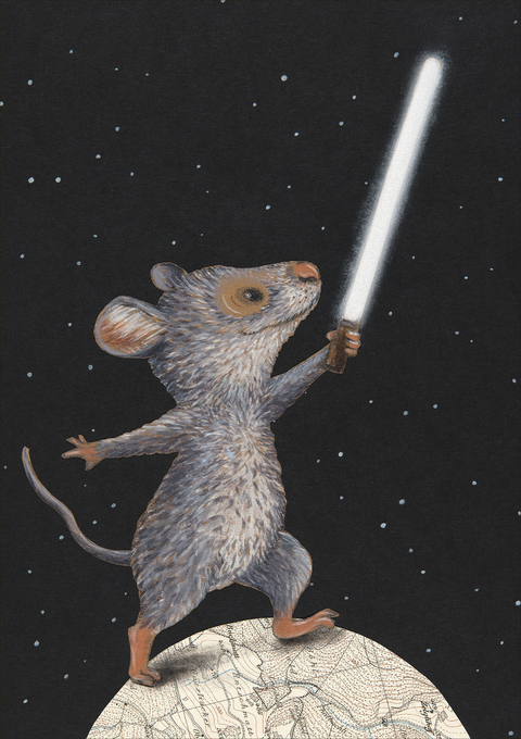 Talismaus Postkarte VE 1 = 10 - Kathrin Sch&auml;rer