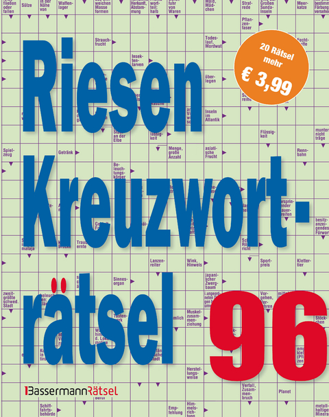 Riesen-Kreuzwortr&auml;tsel 96 - Eberhard Kr&uuml;ger