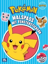 Pok&eacute;mon Activity-Buch: Malspa&szlig; mit Fensterstickern