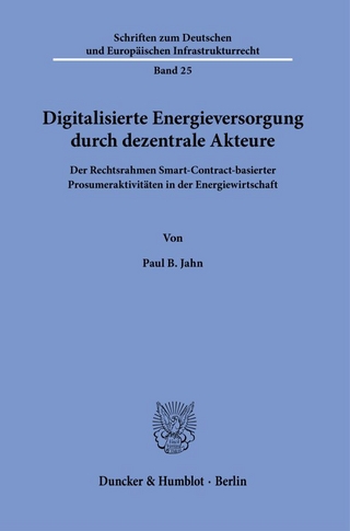 Digitalisierte Energieversorgung durch dezentrale Akteure.