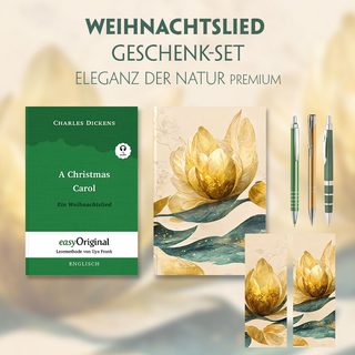 Ein Weihnachtslied Geschenkset (Softcover + Audio-Online) + Eleganz der Natur Schreibset Premium
