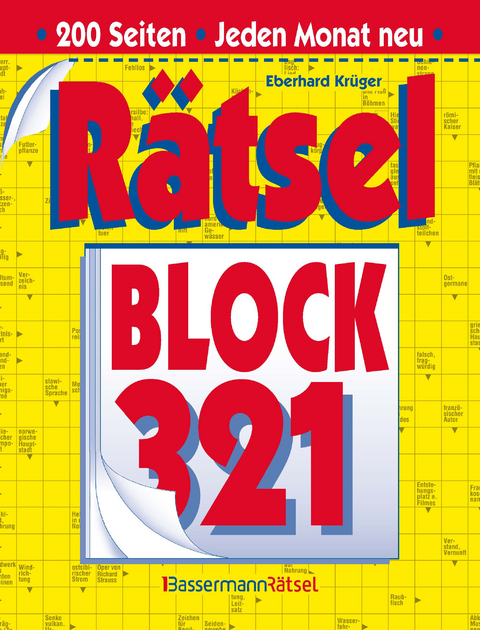 R&auml;tselblock 321 (5 Exemplare &agrave; 2,99 &euro;) - Eberhard Kr&uuml;ger