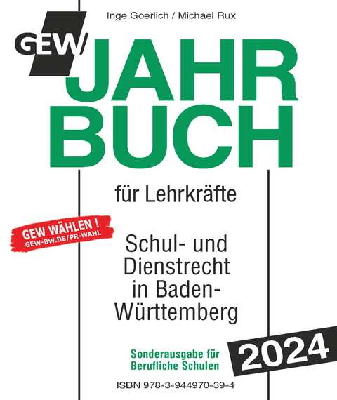 Jahrbuch f&uuml;r Lehrkr&auml;fte - Inge Goerlich, Michael Rux