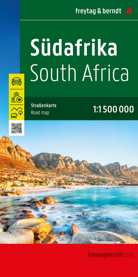 S&uuml;dafrika, Stra&szlig;enkarte, 1:1.500.000, freytag & berndt