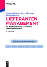 Lieferantenmanagement - G&uuml;nter Hofbauer, Tarek Mashhour, Michael Fischer