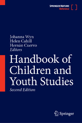 Handbook of Children and Youth Studies - Wyn, Johanna; Cahill, Helen; Cuervo, Hernán
