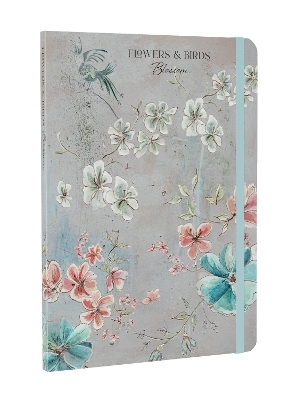 Flowers & Birds Blossom A5 Notebook