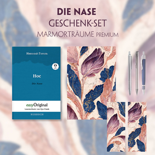 Die Nase Geschenkset (Buch mit Audio-Online) + Marmorträume Schreibset Premium