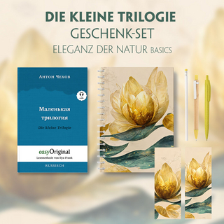 Die kleine Trilogie Geschenkset (Buch mit Audio-Online) + Eleganz der Natur Schreibset Basics