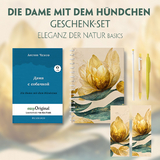 Die Dame mit dem H&uuml;ndchen Geschenkset (Buch mit Audio-Online) + Eleganz der Natur Schreibset Basics - Anton Pawlowitsch Tschechow