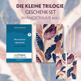 Die kleine Trilogie Geschenkset (Buch mit Audio-Online) + Marmortr&auml;ume Schreibset Basics - Anton Pawlowitsch Tschechow