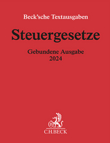 Steuergesetze Gebundene Ausgabe 2024 - Verlag C.H. Beck