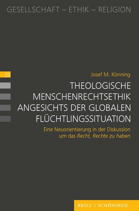 Theologische Menschenrechtsethik angesichts der globalen Fl&uuml;chtlingssituation - Josef M. K&ouml;nning