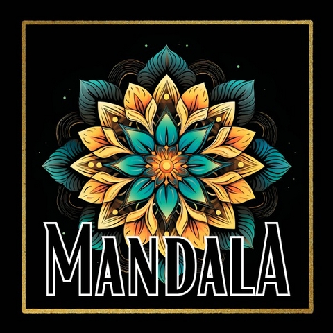 Black Midnight- Mandala / Black Mandala- Das Malbuch - Lucy&acute;s Schwarze Malb&uuml;cher