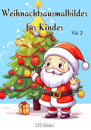 Christmas Coloring Pages For Kids Volume 2