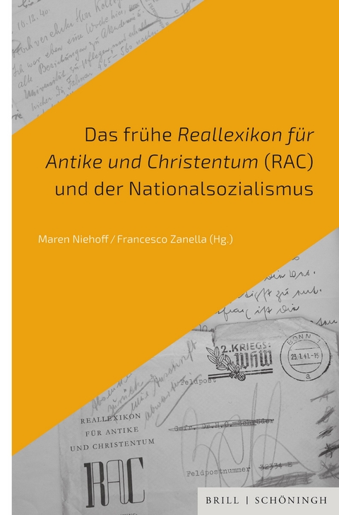 Das fr&uuml;he Reallexikon f&uuml;r Antike und Christentum (RAC) und der Nationalsozialismus - 