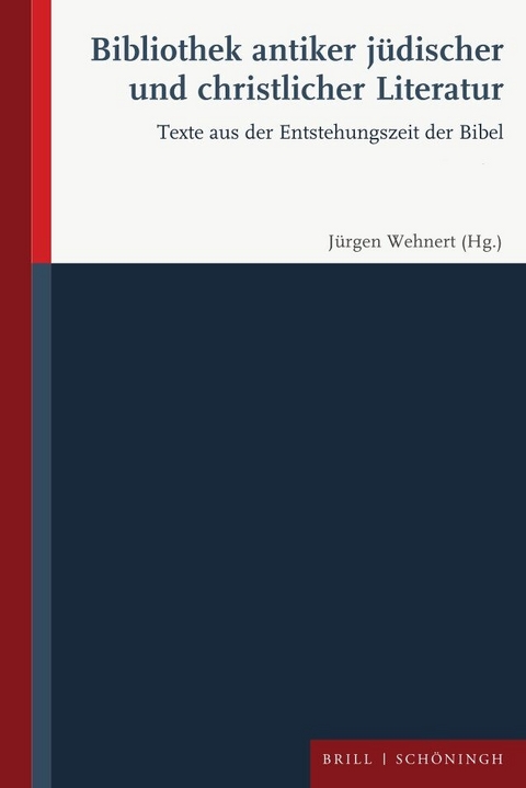 Bibliothek antiker j&uuml;discher und christlicher Literatur - 
