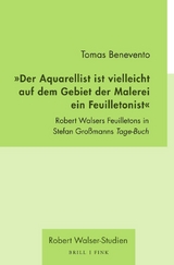 &bdquo;Der Aquarellist ist vielleicht auf dem Gebiet der Malerei ein Feuilletonist&ldquo; - Tomas Benevento