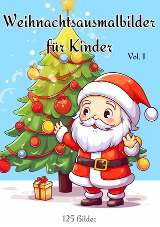 Christmas Coloring Pages For Kids Volume 1