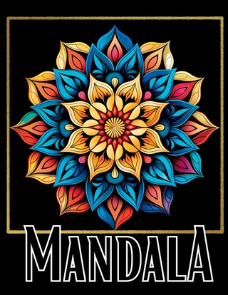Mandala Malbuch „Black“