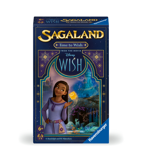 Disney Wish: Sagaland - Reisespiel ab 6 Jahre - Alex Randolph, Michel Matschoss