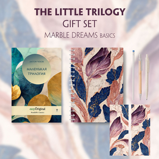 EasyOriginal Readable Classics / Die Kleine Trilogie (with audio-online) Readable Classics Geschenkset + Marmorträume Schreibset Basics