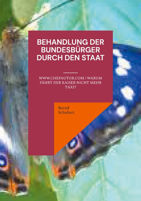 Behandlung der Bundesb&uuml;rger durch den Staat - Bernd Schubert