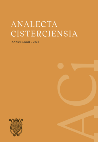 Analecta Cisterciensia Vol. 72 (2022)