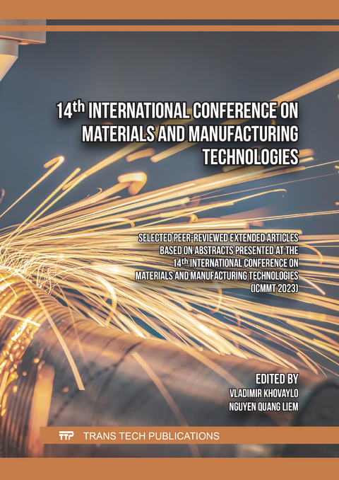 14th International Conference on Materials and Manufacturing Technologies - 
