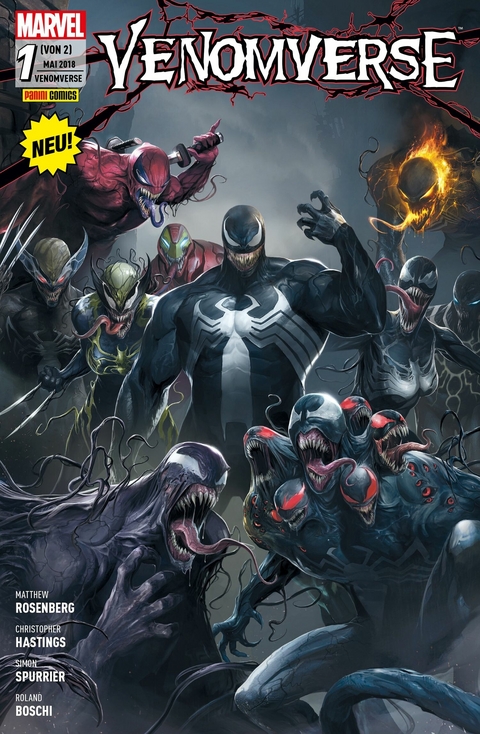 Venomverse 1 - Die Liga der Monster -  Christopher Hastings