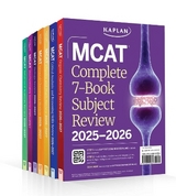 MCAT Complete 7-Book Subject Review 2025-2026, Set Includes Books, Online Prep, 3 Practice Tests - Kaplan Test Prep