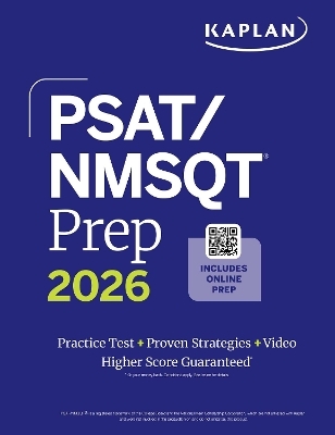 PSAT/NMSQT Prep 2026: Includes a Full Length Practice Test + 100s of Practice Questions + 1 Year Access Online Quizzes and Video Instruction -  Kaplan Test Prep