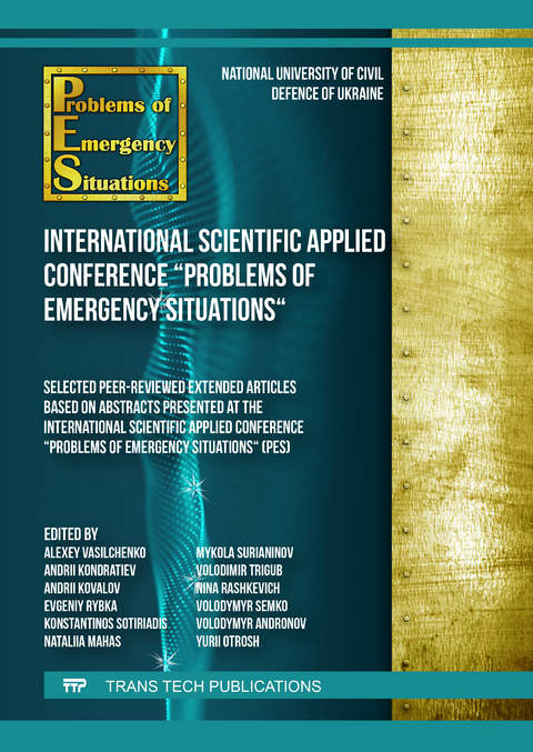 International Scientific Applied Conference "Problems of Emergency Situations" (PES 2023) - 