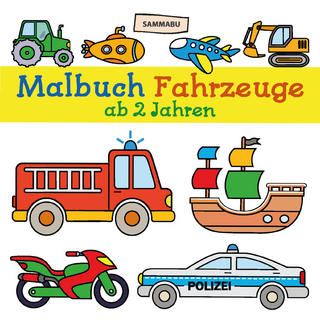 Malbuch Fahrzeuge ab 2 Jahren