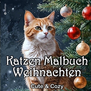 Katzen Malbuch Weihnachten - Katzenmalbuch Weihnachten - Süße Katzen Vintage Katzenwelt
