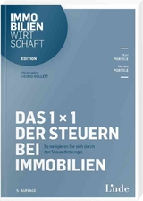 Das 1 x 1 der Steuern bei Immobilien - Portele, Karl; Portele, Martina; Rollett, Heimo