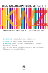 Kulturwissenschaftliche Zeitschrift 3/2022 - 