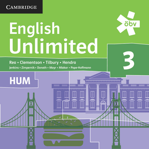 English Unlimited HUM 3, Audio-CDs - David Rea, Theresa Clementson, Alex Tilbury, Leslie Anne Hendra, Barry Jenkins, Dr. Andrea Zimpernik, Waltraud Donath, Bernd Mayr, Dr. Heike Mlakar, Dr. Liselotte Pope-Hoffmann