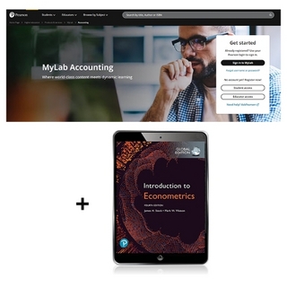 Introduction to Econometrics, Australian Global Edition -- MyLab Economics with Pearson eText