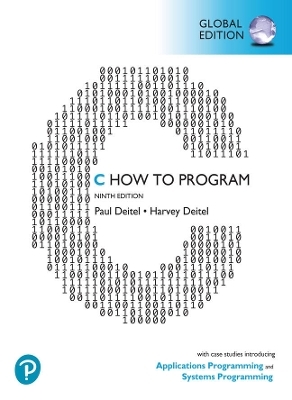 PowerPoint Slides for C How to Program: With Case Studies in Applications and Systems Programming, Global Edition