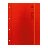 Tr&ouml;tsch Zeugnismappe A4 mit Buchschrauben rot - 